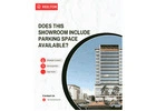 Does this showroom include parking space available?