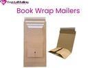 Strong 280x205x100mm Book Wrap Mailers – Secure 100mm Wrap