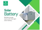 Why Solar Batteries Are the Key to Energy Independence and Savings