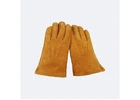 Warm and stylish mens sheepskin gloves