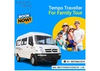 Comfortable Tempo Traveller Hire in Delhi