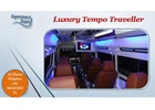 Luxury Tempo Traveller on Rent in Delhi