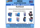 Tool Scoot – Heavy-Duty CNC Tool Holder Storage by Uratech