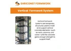 Vertical Shuttering Solutions by Shriconst Aluform for Reliable Structure Work