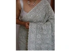 Where can I buy authentic Chikankari sarees online?