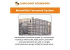 Monolithic Formwork Solutions for Modern Construction | Shriconst Aluform