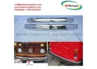 Volkswagen T2 Bay Window Bus (1972-1979) bumpers by stainless steel