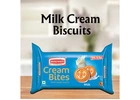 milk with biscuits