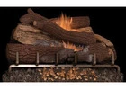 Shop Outdoor Vent Free 24" Giant Timbers Concrete Gas Log Set – Stainless Steel Mega Flame Burner