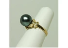 Shop Tahitian Pearl Jewelry Black Pearl Gold Ring Online