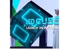 Interactive LED Cube by Lazulite in the Heart of Dubai