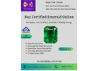 Buy Certified Emerald Online