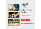 Online Sports Betting Legal in India